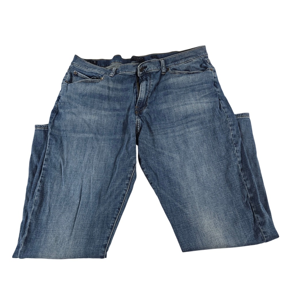 Lucky Brand 410 Athletic Slim Jeans Mens 38x32 Medium Wash Denim Blue 15112